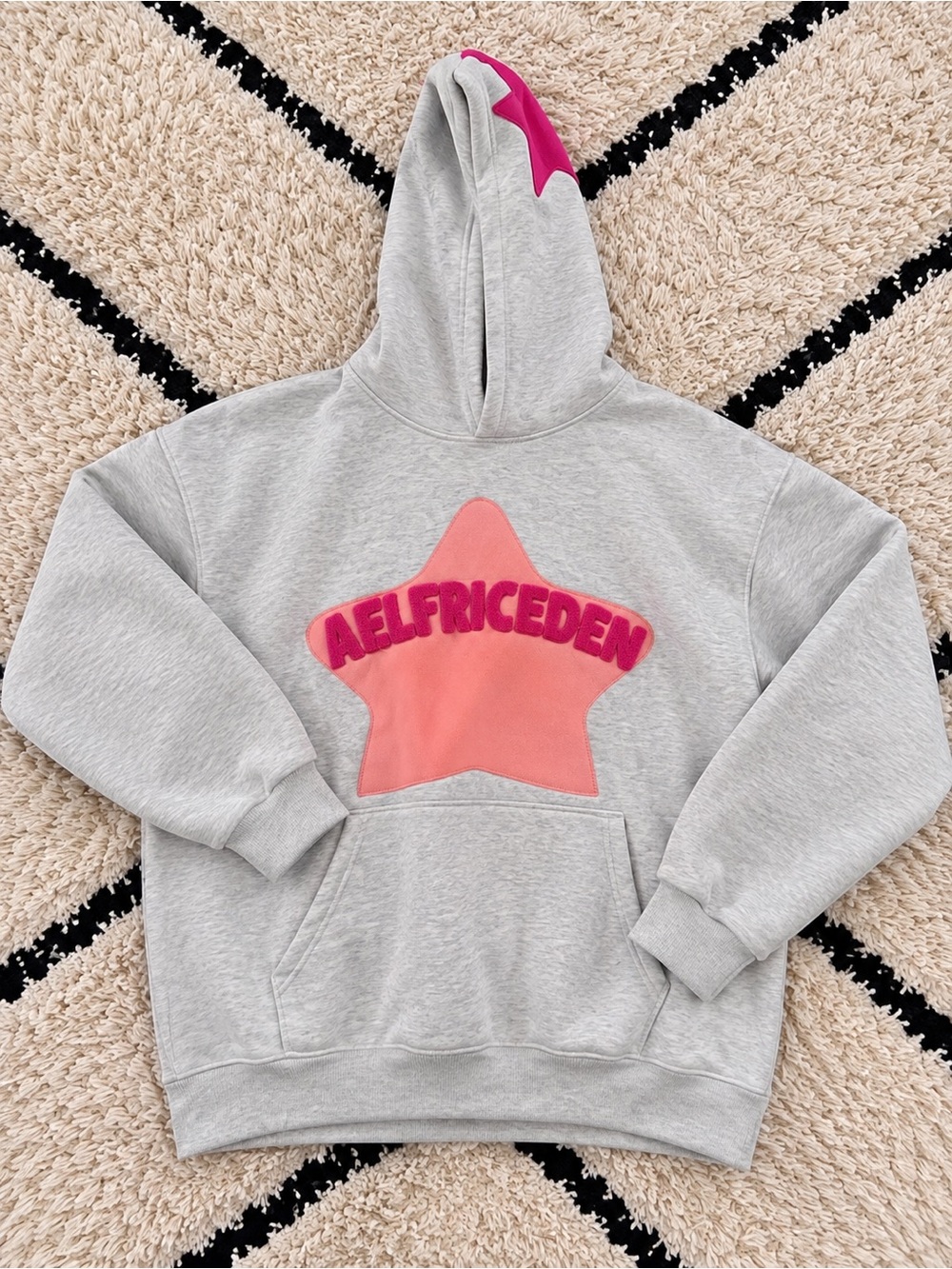 Aelfric Eden Grey Star Hoodie